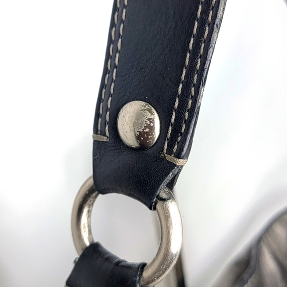 COACH Leather Patchwork Shoulder Bag P16 - Picture 2 of 10